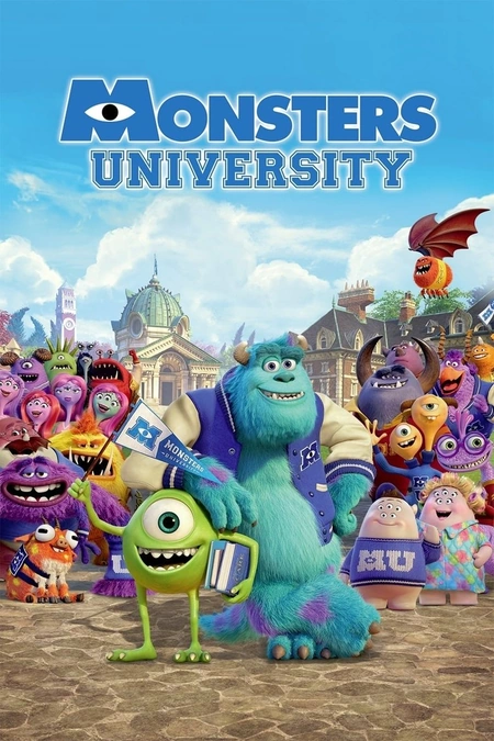 怪兽大学海报