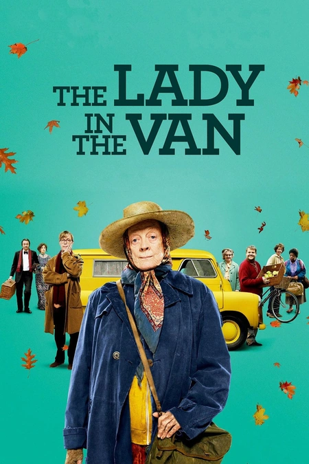 住货车的女士海报